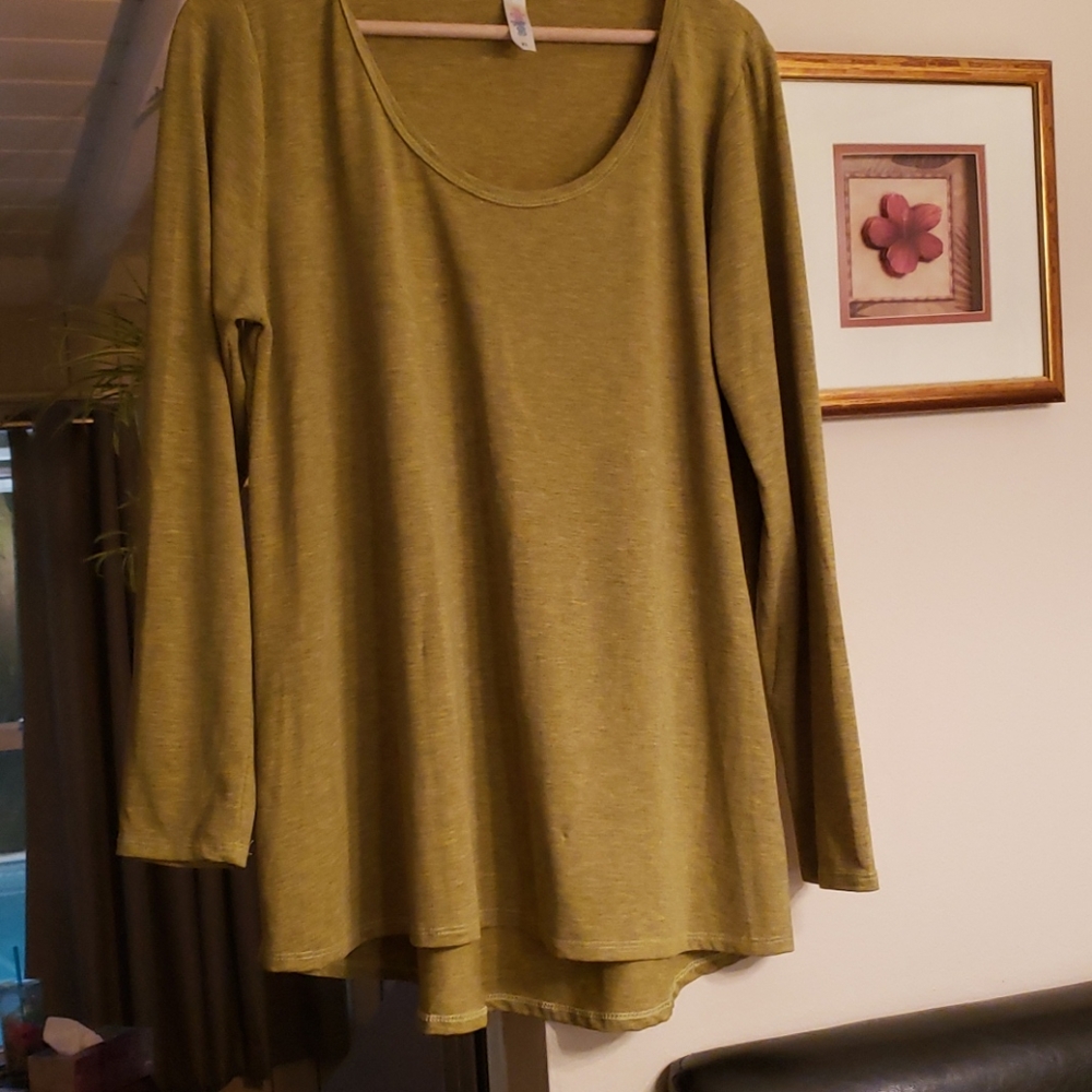 Lularoe Lynnae Olive Green